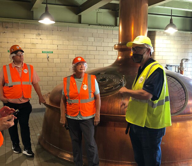 Samuel Adams Cincinnati Brewery Production Tour